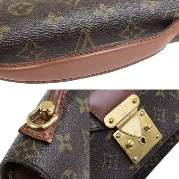 LOUIS VUITTON Monceau 26 Shoulder Hand Bag Monogram Leather Brown - Picture 11 of 14